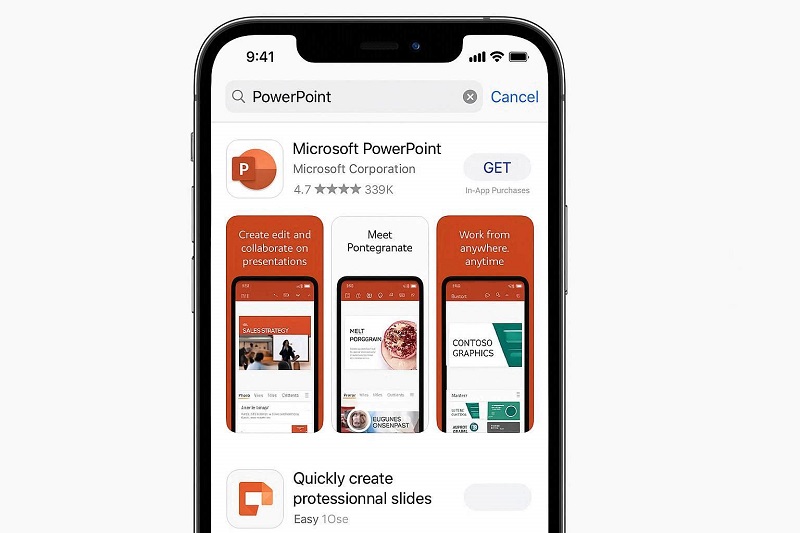 PowerPointアプリのインストール方法
